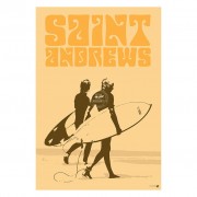 Retro Print | Surf Saint Andrews | Australia